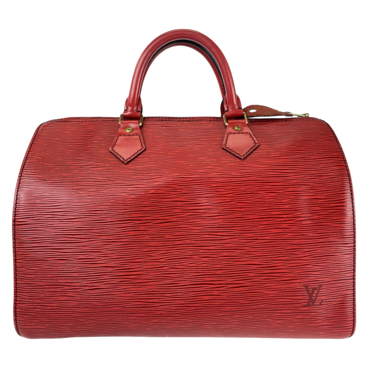 12112
LOUIS VUITTON ルイヴィトン エピ スピーディ 30 カスティリアンレッド ゴールド金具 レザー M43007 ハンドバッグ ミニボストンバッグ  レディース