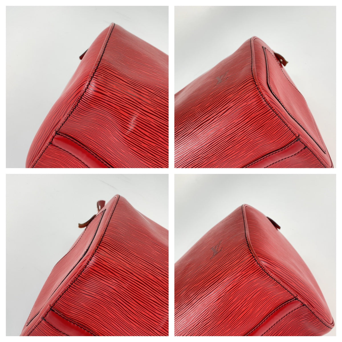12112
LOUIS VUITTON ルイヴィトン エピ スピーディ 30 カスティリアンレッド ゴールド金具 レザー M43007 ハンドバッグ ミニボストンバッグ  レディース
