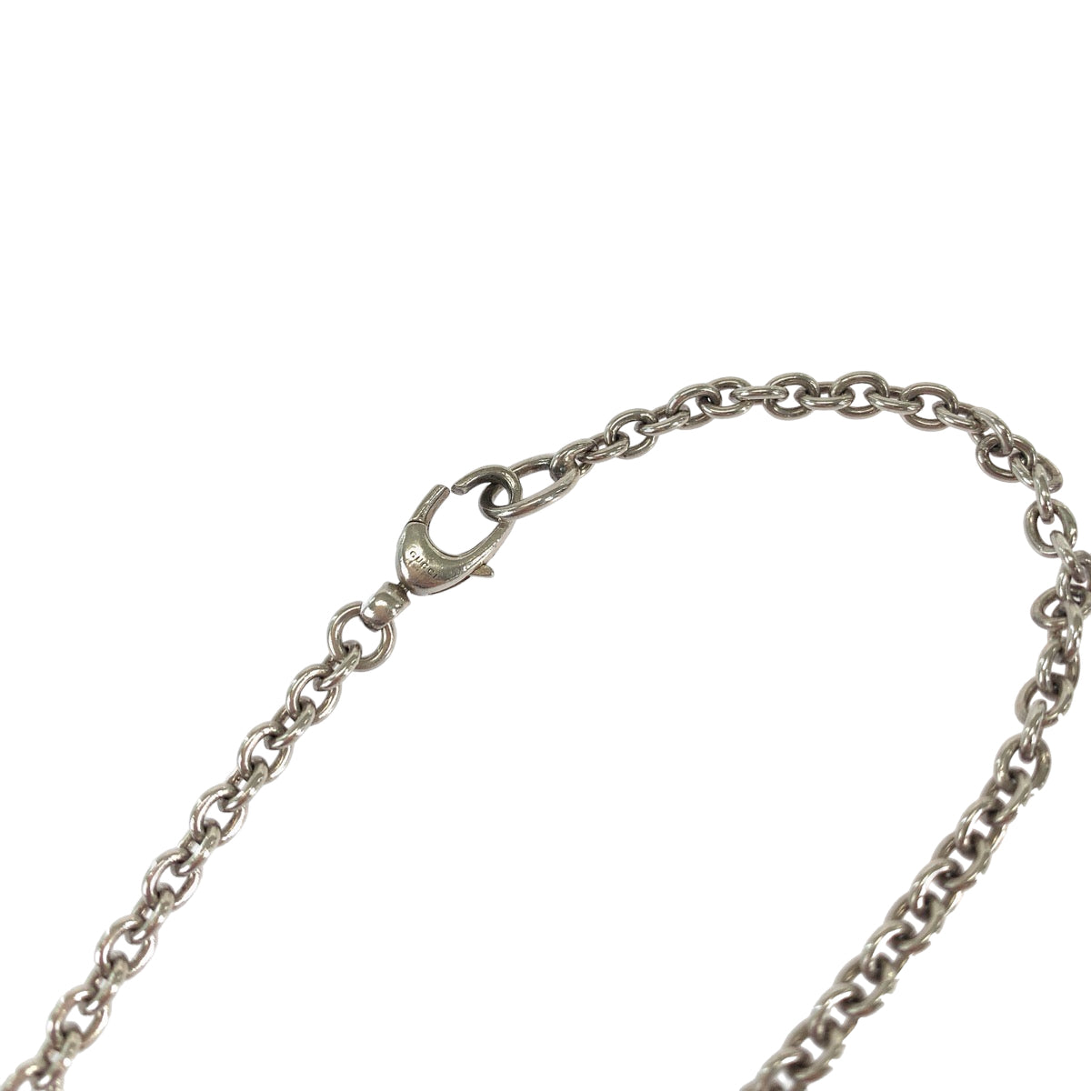 12099
GUCCI グッチ インターロッキング GGロゴ 男女兼用 シルバー シルバー925 190484 ネックレス ペンダント  レディース