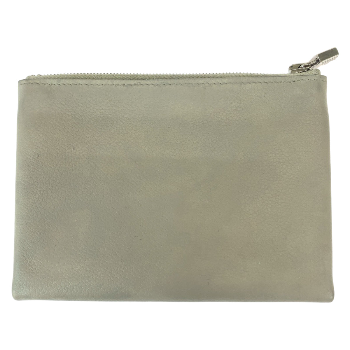 12227
HERMES エルメス アトゥーPM ライトグレー シルバー金具 レザー コインケース コンパクトウォレット D刻印  レディース