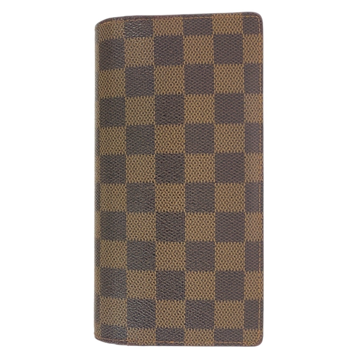 12093
LOUIS VUITTON ルイヴィトン ダミエ ポルトフォイユ ブラザ ブラウン ゴールド金具 PVC N60017 長財布 ロングウォレット  メンズ