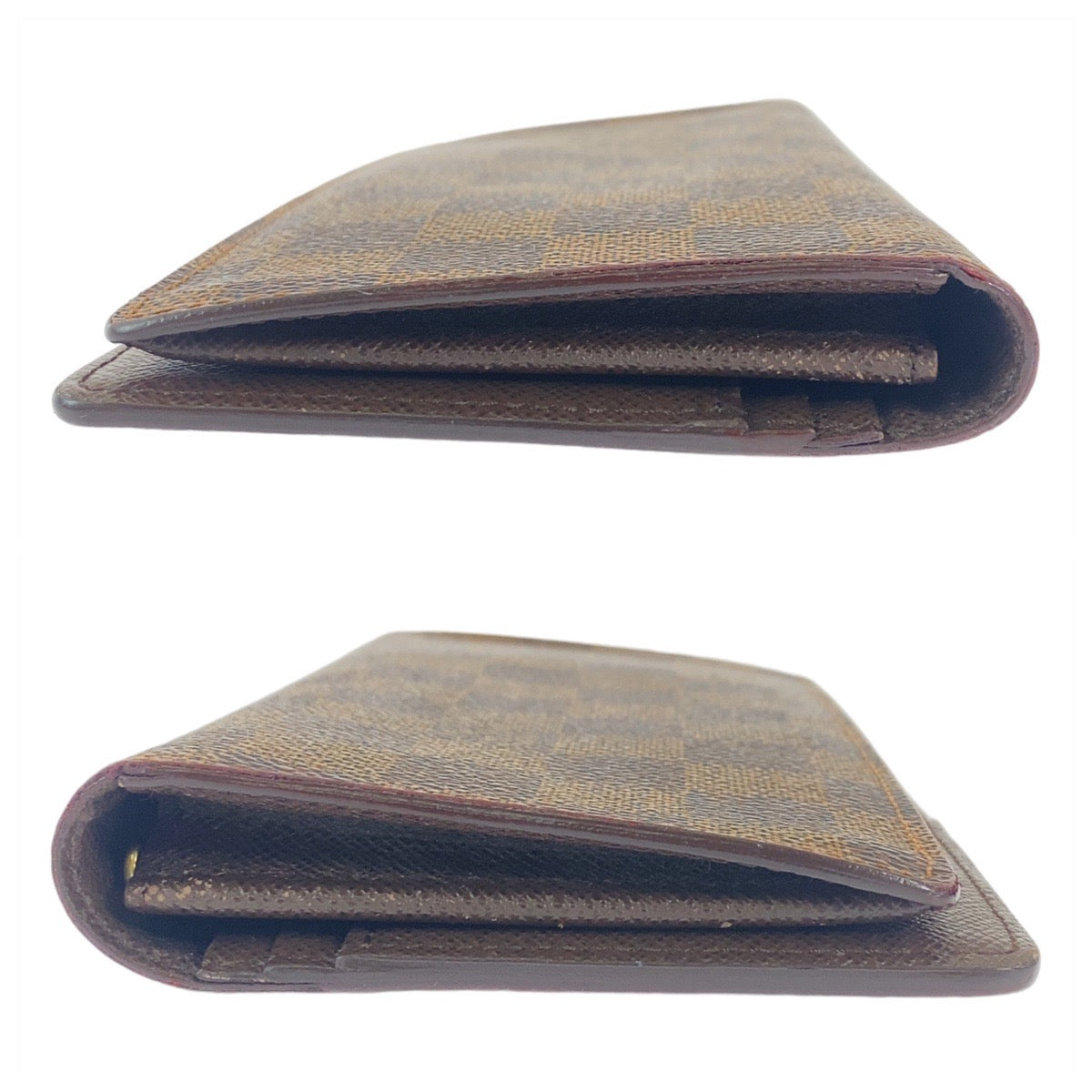 12093
LOUIS VUITTON ルイヴィトン ダミエ ポルトフォイユ ブラザ ブラウン ゴールド金具 PVC N60017 長財布 ロングウォレット  メンズ