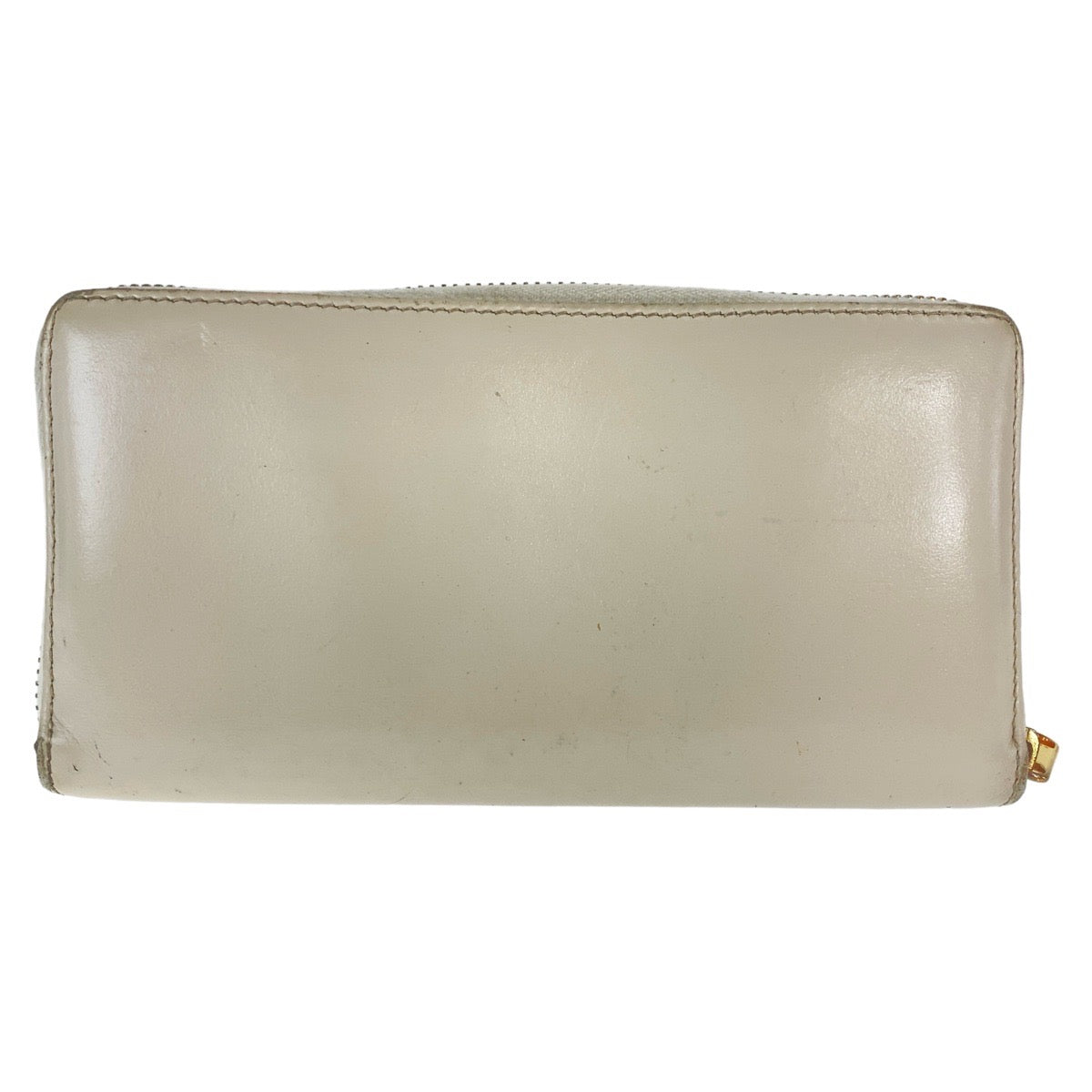 18019
GUCCI グッチ ホースビット オフホワイト ゴールド金具 レザー 621889 長財布 ラウンドジップ レディース ABP18