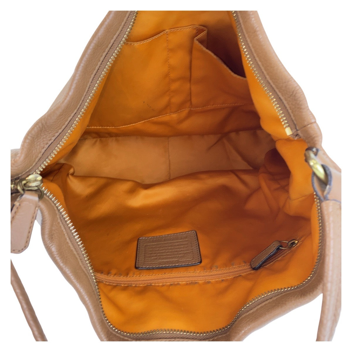 23759
COACH コーチ ホーボー ブラウン ゴールド金具 レザー E1359-F23293 ショルダーバッグ レディース AB5