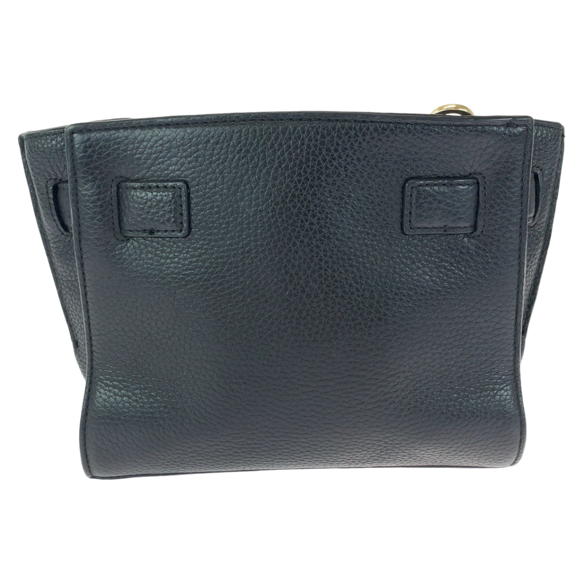 112084
Michael Kors マイケルコース ハミルトン トラベラー ブラック 黒 ゴールド金具 レザー ショルダーバッグ 斜め掛け可能  レディース