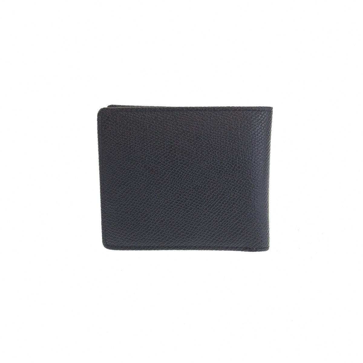 12076
JC de CASTELBAJAC カステルバジャック ブラック シルバー金具 レザー 折財布 コンパクトウォレット  メンズ