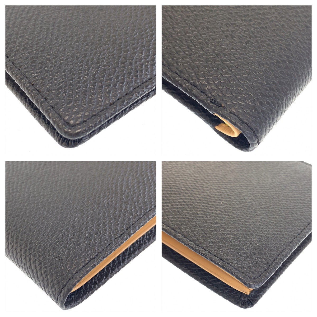 12076
JC de CASTELBAJAC カステルバジャック ブラック シルバー金具 レザー 折財布 コンパクトウォレット  メンズ
