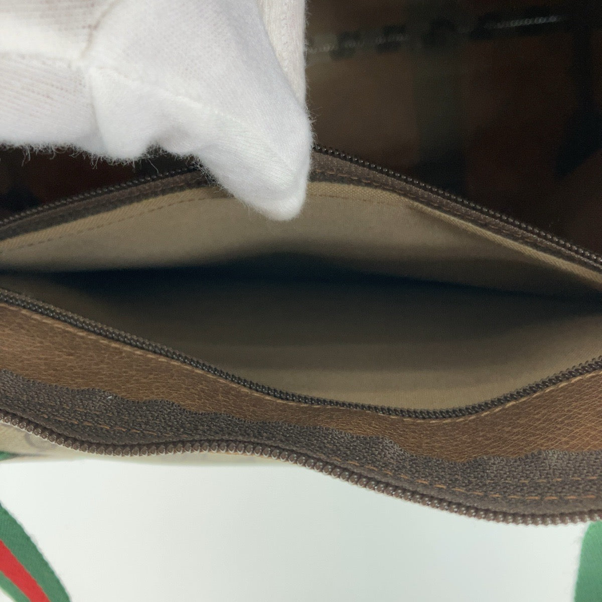 12070
GUCCI グッチ ヴィンテージ オールドグッチ シェリーライン インターロッキング ブラウン グレー GGスプリームキャンバス / レザー 89 19 012 ボストンバッグ 男女兼用  レディース