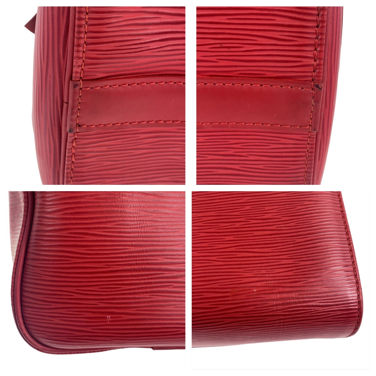 12068
LOUIS VUITTON ルイヴィトン エピ スピーディ25 カスティリアンレッド ゴールド金具 レザー M43017 ハンドバッグ ミニボストンバッグ  レディース