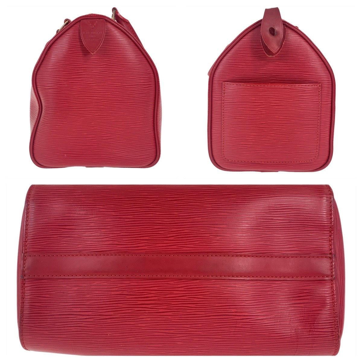 12068
LOUIS VUITTON ルイヴィトン エピ スピーディ25 カスティリアンレッド ゴールド金具 レザー M43017 ハンドバッグ ミニボストンバッグ  レディース