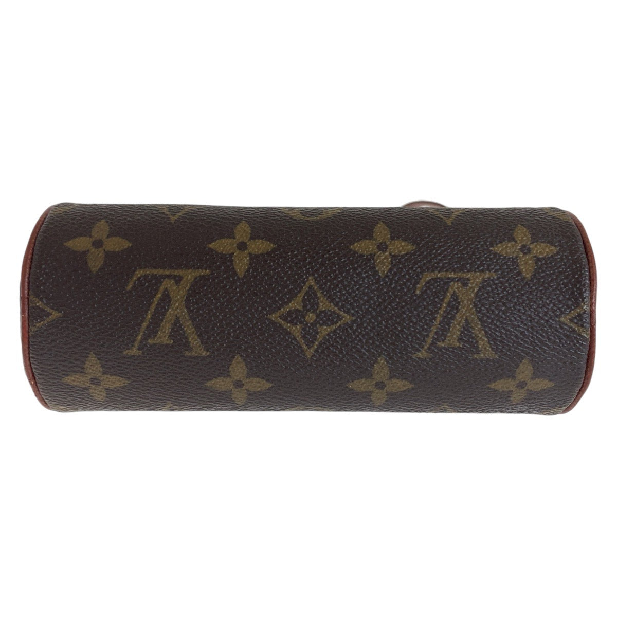 2067
LOUIS VUITTON ルイヴィトン モノグラム パピヨン ポーチのみ ブラウン ゴールド金具 PVC M51365 ハンドバッグ アクセサリーポーチ  レディース