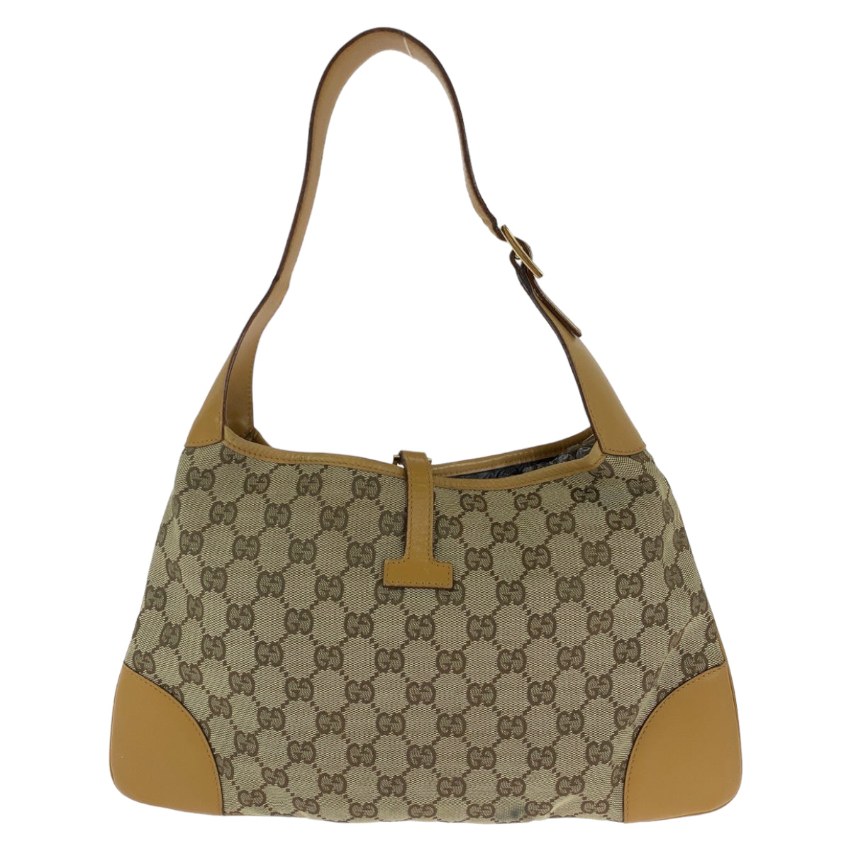 GUCCI グッチ ジャッキー ベージュ ブラウン GGキャンバス 001 4057 ワンショルダーバッグ 肩掛け  レディース
