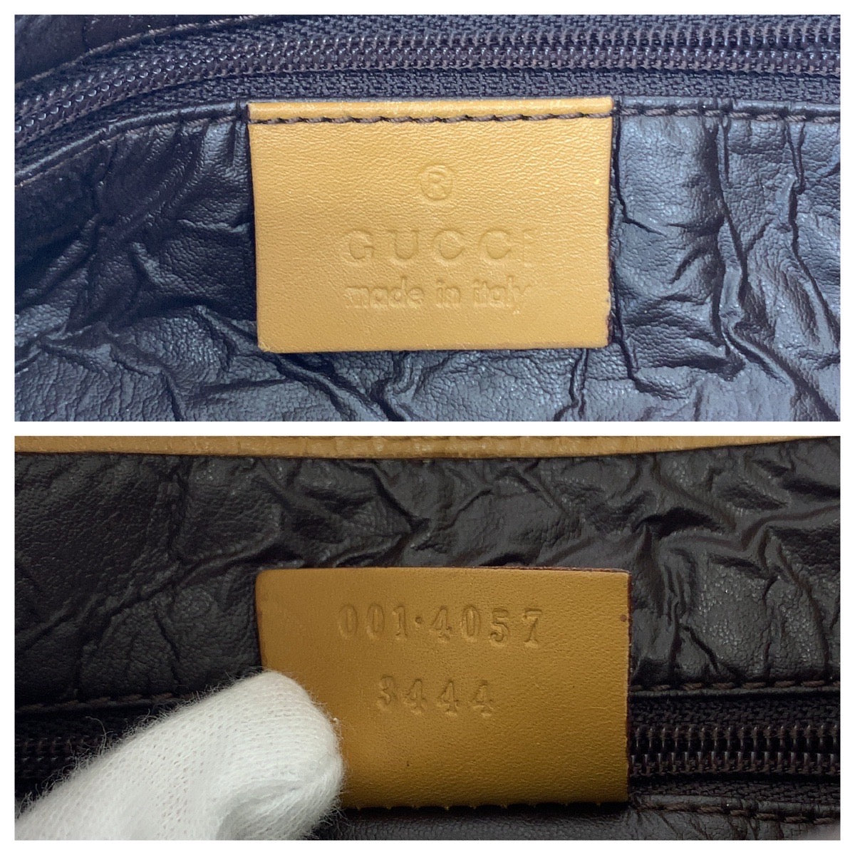 GUCCI グッチ ジャッキー ベージュ ブラウン GGキャンバス 001 4057 ワンショルダーバッグ 肩掛け  レディース