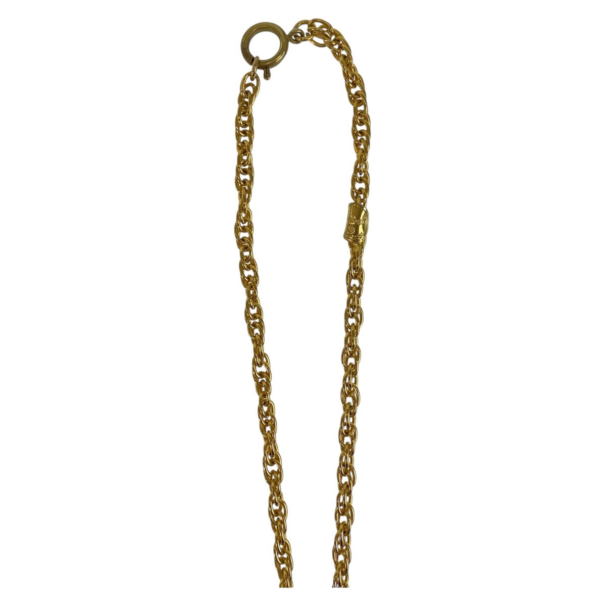 12056
CHANEL シャネル ヴィンテージ ココマーク ゴールド メタル ネックレス ペンダント  レディース