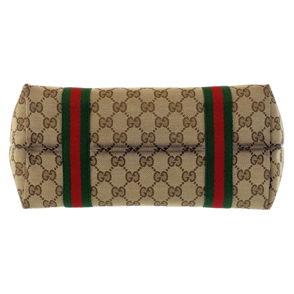 GUCCI グッチ シェリーライン ブラウン ベージュ ゴールド金具 GGキャンバス / レザー 137396 トートバッグ ショルダーバッグ  レディース