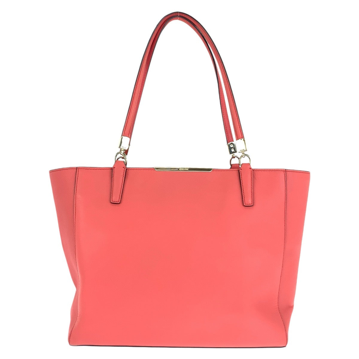 12002
COACH コーチ マディソン サフィアーノ ピンク ゴールド金具 PVC トートバッグ ショルダーバッグ  レディース