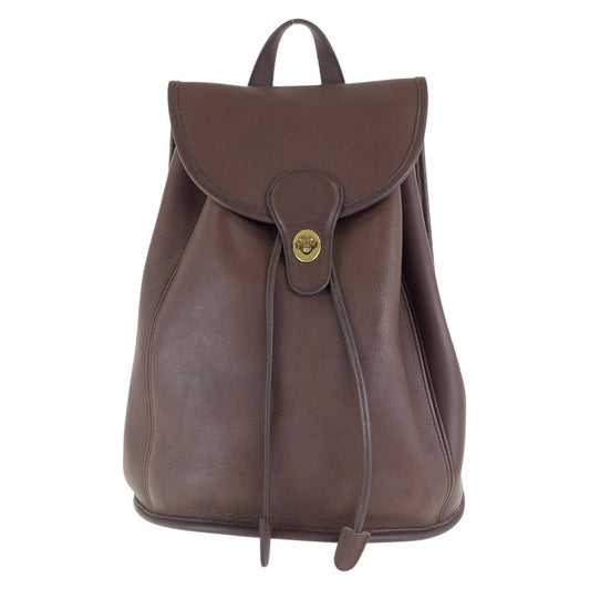 COACH コーチ ヴィンテージ オールドコーチ ブラウン ゴールド金具 レザー リュック・デイパック バックパック  レディース