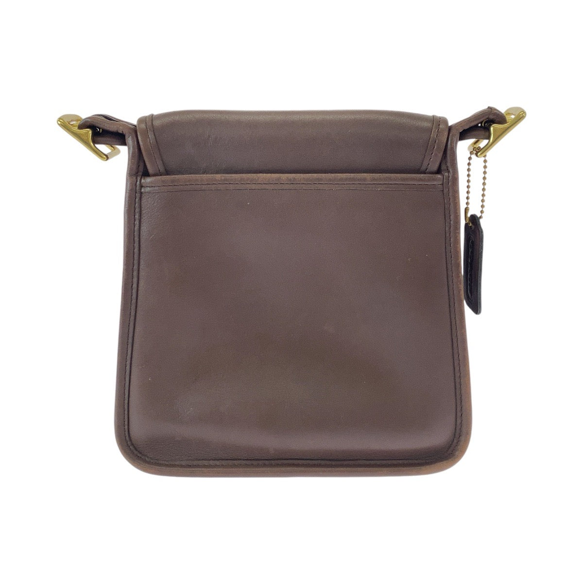 11993
COACH コーチ オールドコーチ ブラウン ゴールド金具 レザー ショルダーバッグ ポシェット  レディース