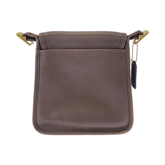 11993
COACH コーチ オールドコーチ ブラウン ゴールド金具 レザー ショルダーバッグ ポシェット  レディース