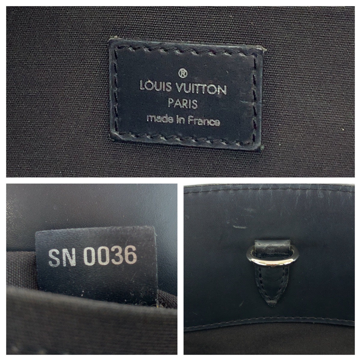 LOUIS VUITTON ルイヴィトン エピ パッシィGM ブラック 黒 シルバー金具 エピレザー M59252 トートバッグ ハンドバッグ  メンズ