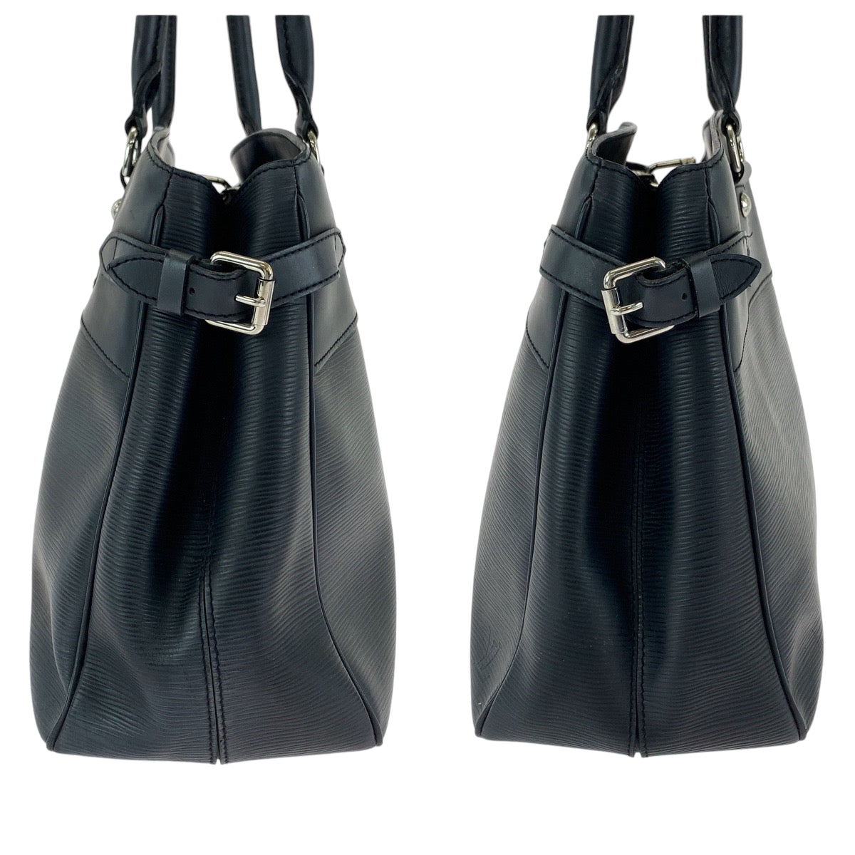 LOUIS VUITTON ルイヴィトン エピ パッシィGM ブラック 黒 シルバー金具 エピレザー M59252 トートバッグ ハンドバッグ  メンズ