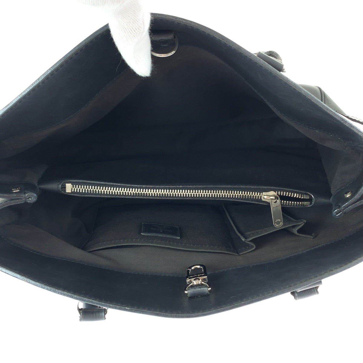 LOUIS VUITTON ルイヴィトン エピ パッシィGM ブラック 黒 シルバー金具 エピレザー M59252 トートバッグ ハンドバッグ  メンズ