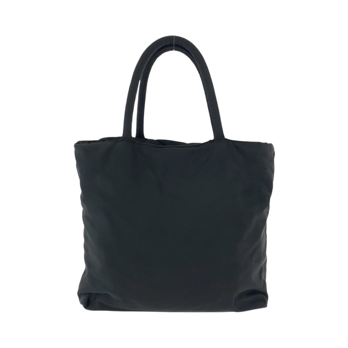 14011
PRADA プラダ テスート 三角ロゴプレート ブラック 黒 シルバー金具 ナイロン ハンドバッグ トートバッグ レディース AB24