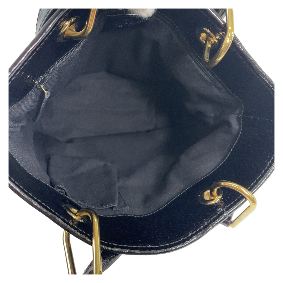 12015
GUCCI グッチ ブラック 黒 ゴールド金具 GGキャンバス 120840 トートバッグ ショルダーバッグ  レディース