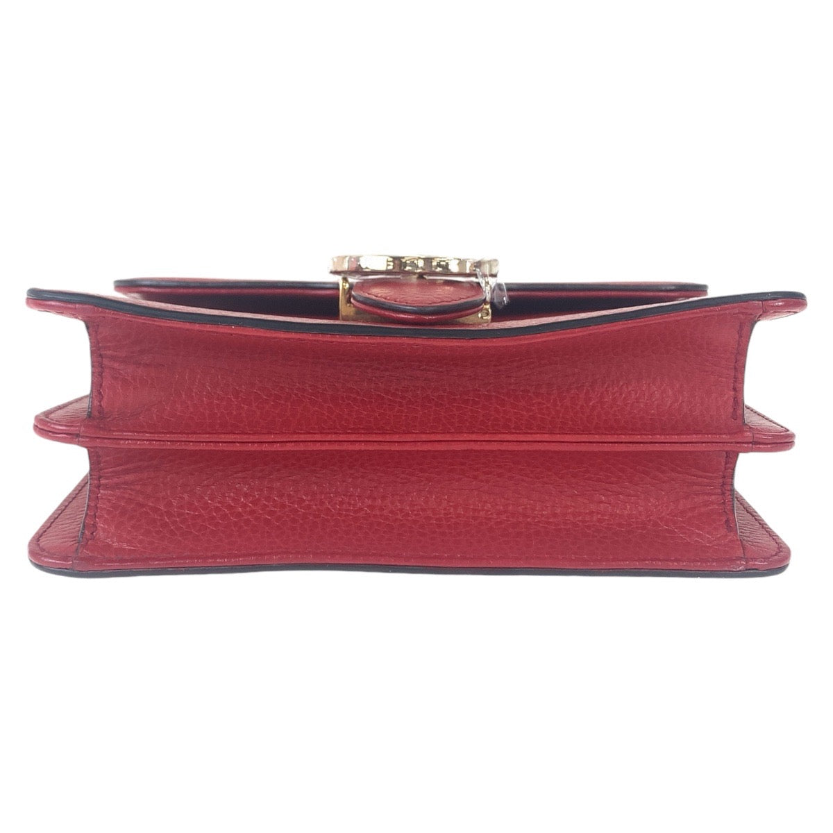 111976
GUCCI グッチ インターロッキング レッド ゴールド金具 レザー 510304 ショルダーバッグ チェーンショルダーバッグ  レディース