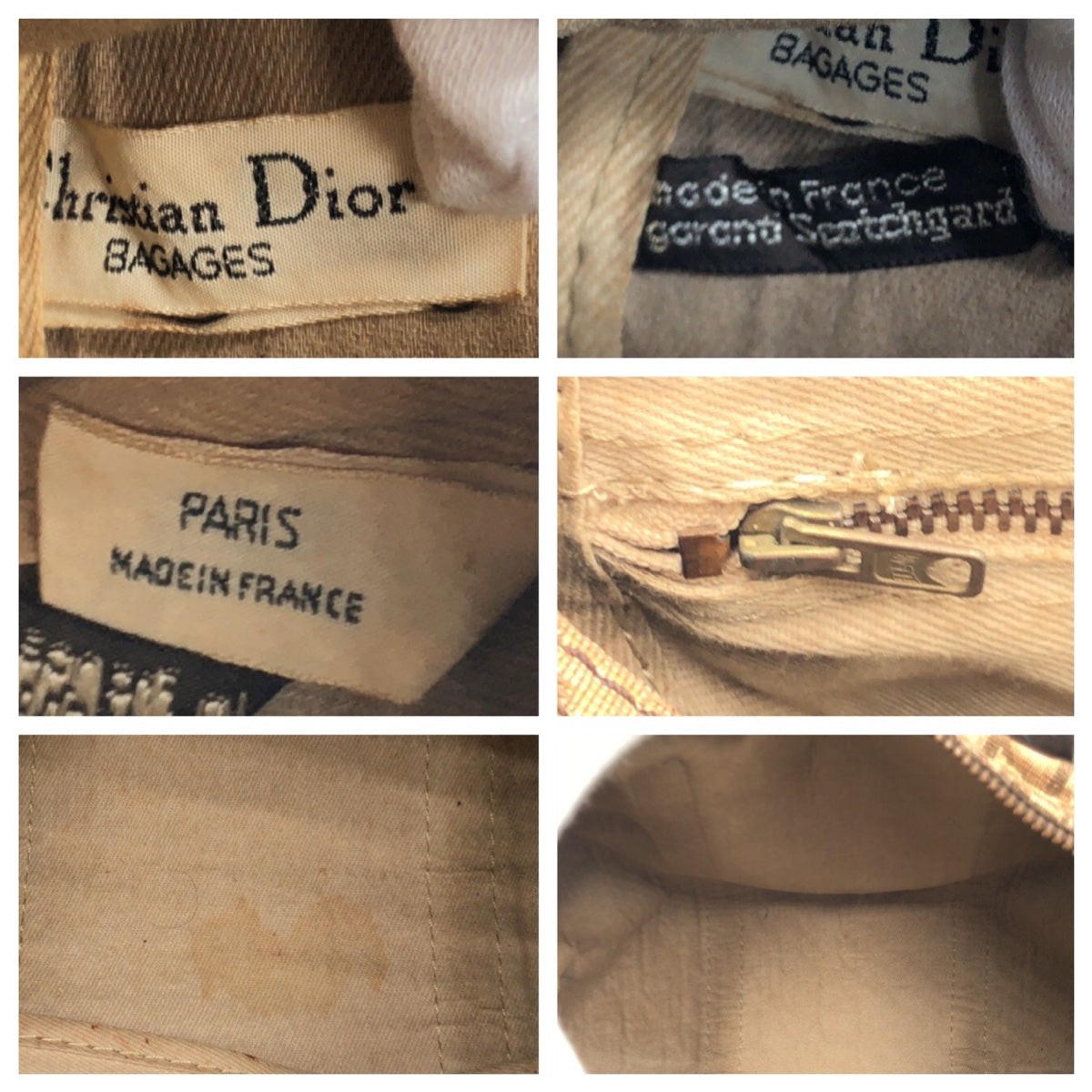 12941
Dior ディオール ヴィンテージ トロッター ブラウン キャンバス ハンドバッグ ミニボストンバッグ  レディース