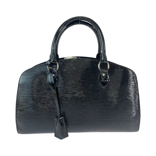 11954
LOUIS VUITTON ルイヴィトン エピ エレクトリック ポンヌフPM ブラック 黒 シルバー金具 パテントレザー M5907N ハンドバッグ ボストンバッグ  レディース