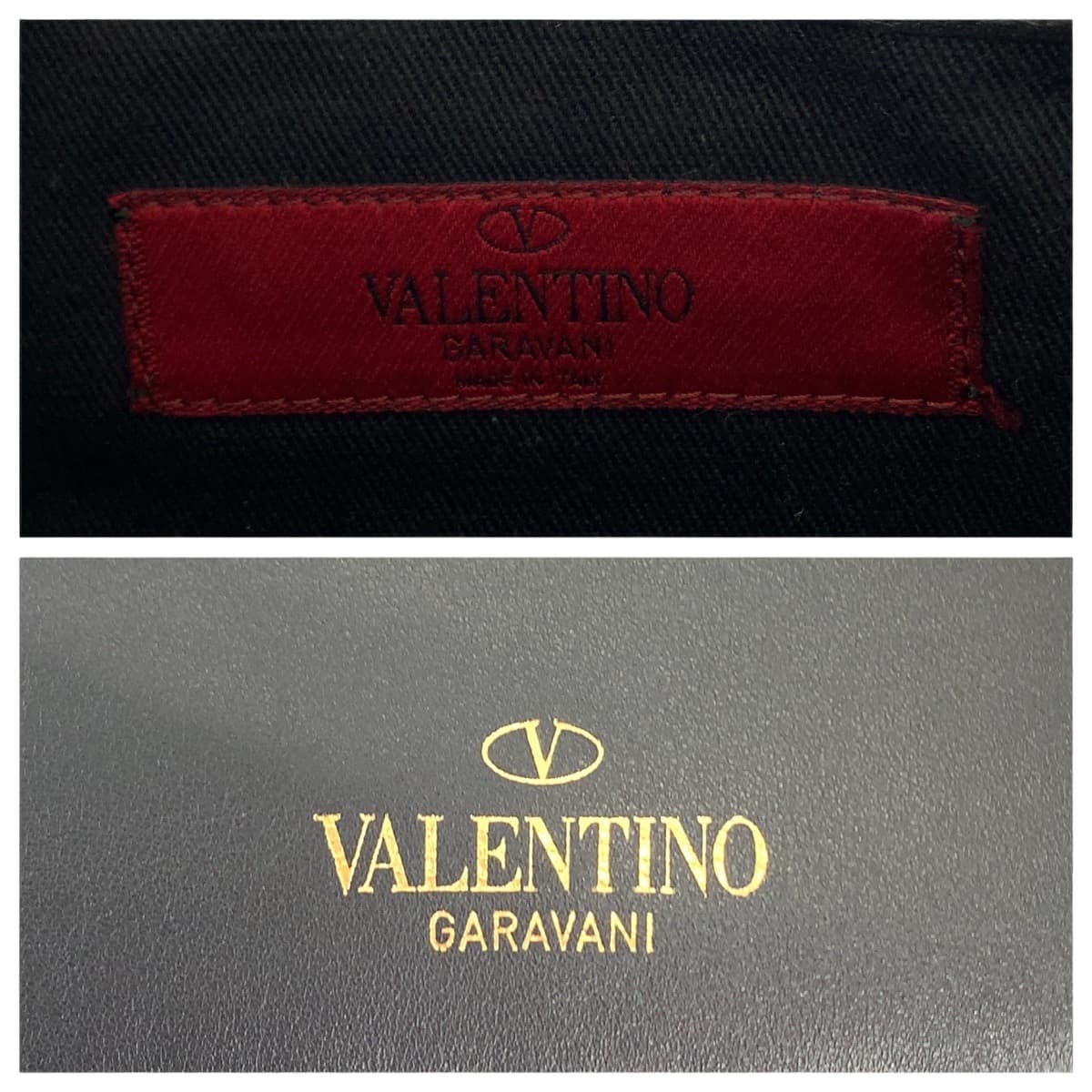 11946
Valentino ヴァレンチノ ロックスタッズ ブラック 黒 ゴールド金具 レザー ショルダーバッグ 斜め掛け ポシェット  レディース A54