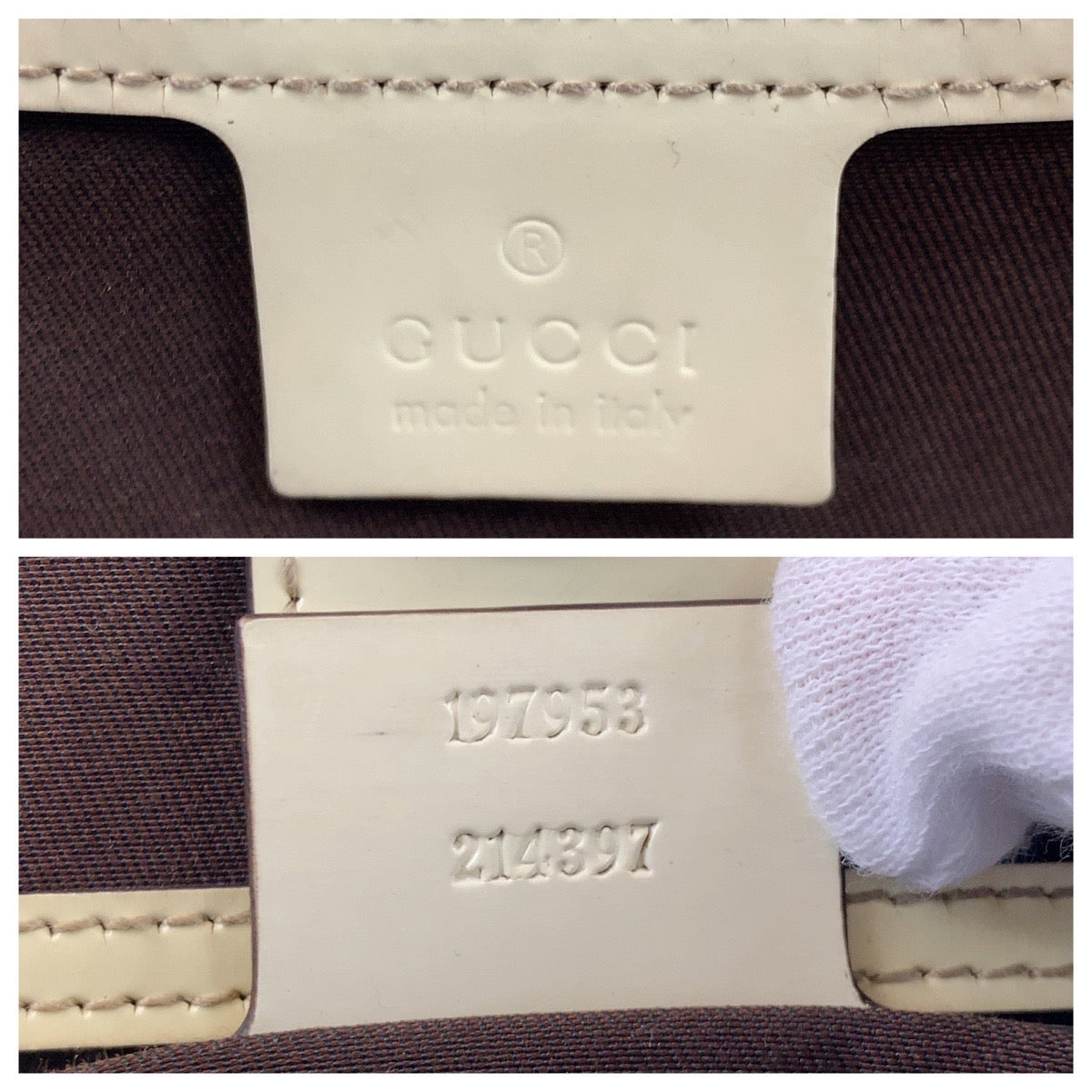 11944
 GUCCI GG Supreme Beige Silver Hardware GG Supreme Canvas 197953 Tote Bag Shoulder Bag Women's