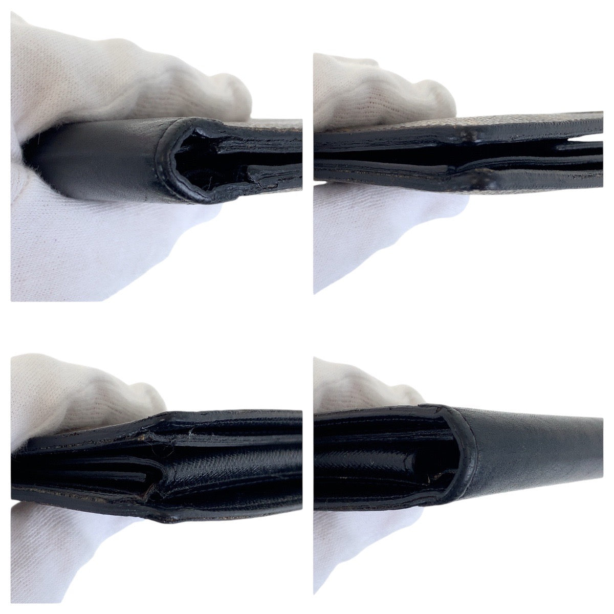 12947
LOUIS VUITTON ルイヴィトン モノグラム マカサー ポルトフォイユ ミンドロ ブラウン ブラック シルバー金具 PVC / レザー M60411 折財布 コンパクトウォレット  メンズ