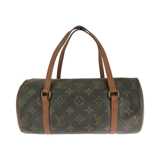 12948
LOUIS VUITTON ルイヴィトン モノグラム パピヨン ブラウン ゴールド金具 PVC M51366 ハンドバッグ ショルダーバッグ  レディース