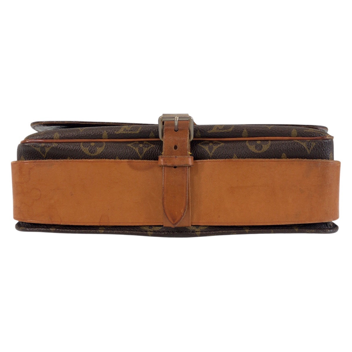 12949
LOUIS VUITTON ルイヴィトン モノグラム カルトシエールGM ブラウン ゴールド金具 PVC / レザー M51252 斜め掛け ショルダーバッグ メッセンジャーバッグ  レディース