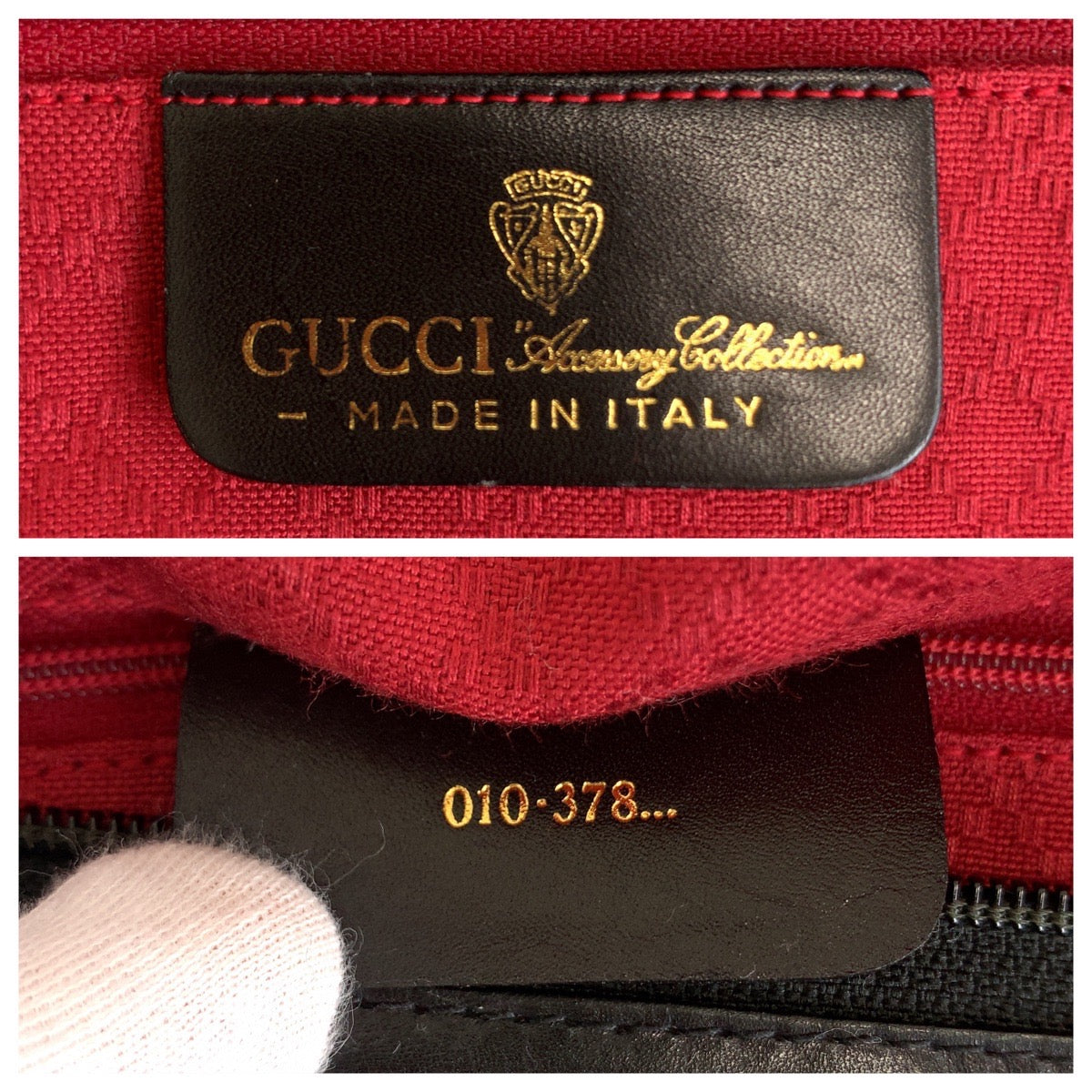 12950
GUCCI グッチ ヴィンテージ シェリーライン オールドグッチ 男女兼用 ブラック 黒 ゴールド金具 GGキャンバス / レザー 010 378 斜め掛け ショルダーバッグ メッセンジャーバッグ  メンズ