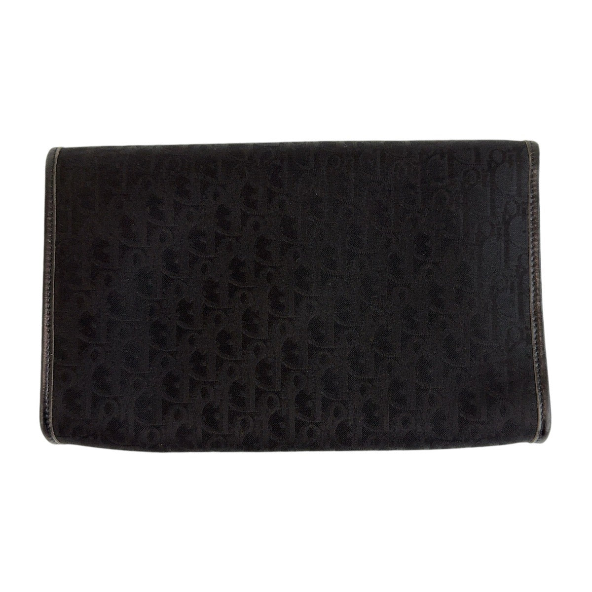 12970
Dior ディオール ヴィンテージ トロッター ブラック 黒 ゴールド金具 キャンバス ショルダーバッグ クラッチバッグ  レディース