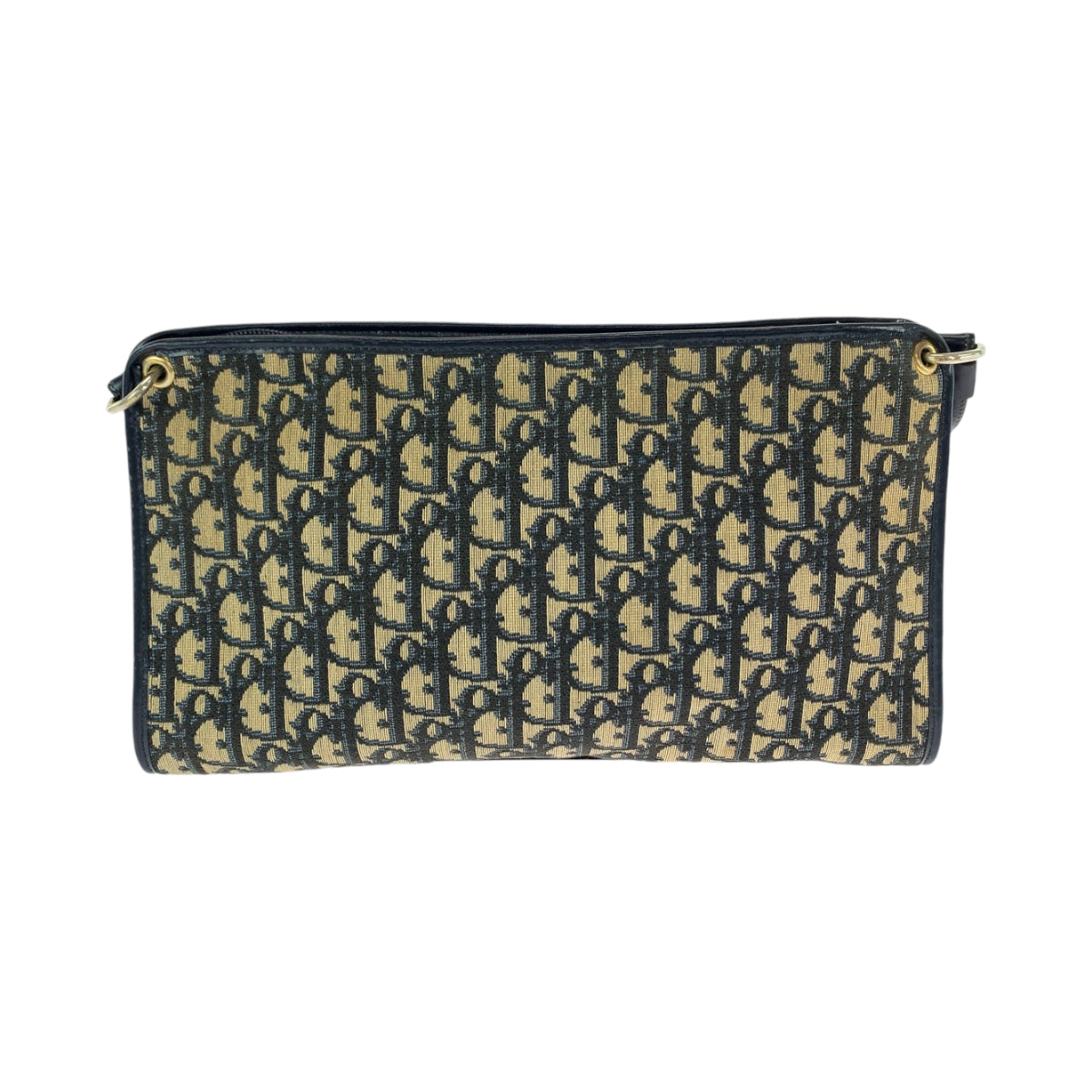 11926
Dior ディオール ヴィンテージ トロッター ブラウン ブラック ゴールド金具 キャンバス ショルダーバッグ 斜め掛け  レディース
