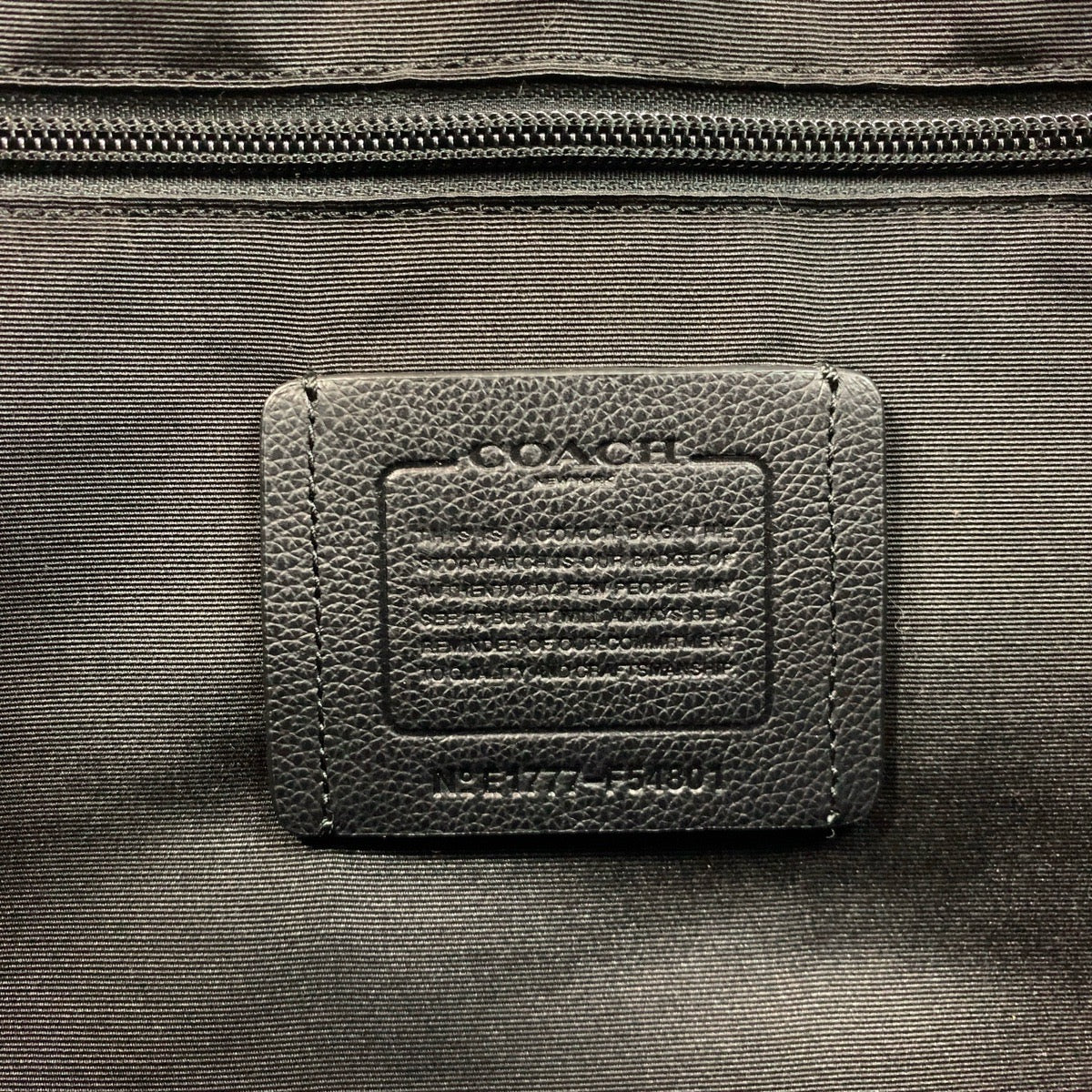 12993
COACH コーチ ハミルトン ブラック 黒 シルバー金具 レザー ビジネスバッグ ブリーフケース  メンズ