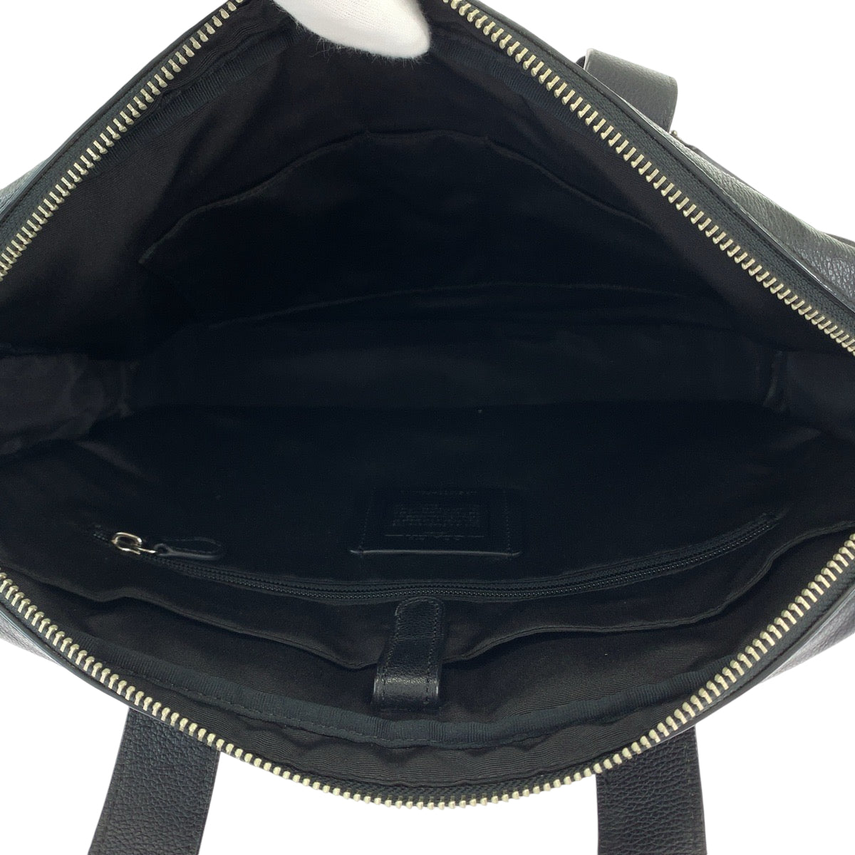 12993
COACH コーチ ハミルトン ブラック 黒 シルバー金具 レザー ビジネスバッグ ブリーフケース  メンズ