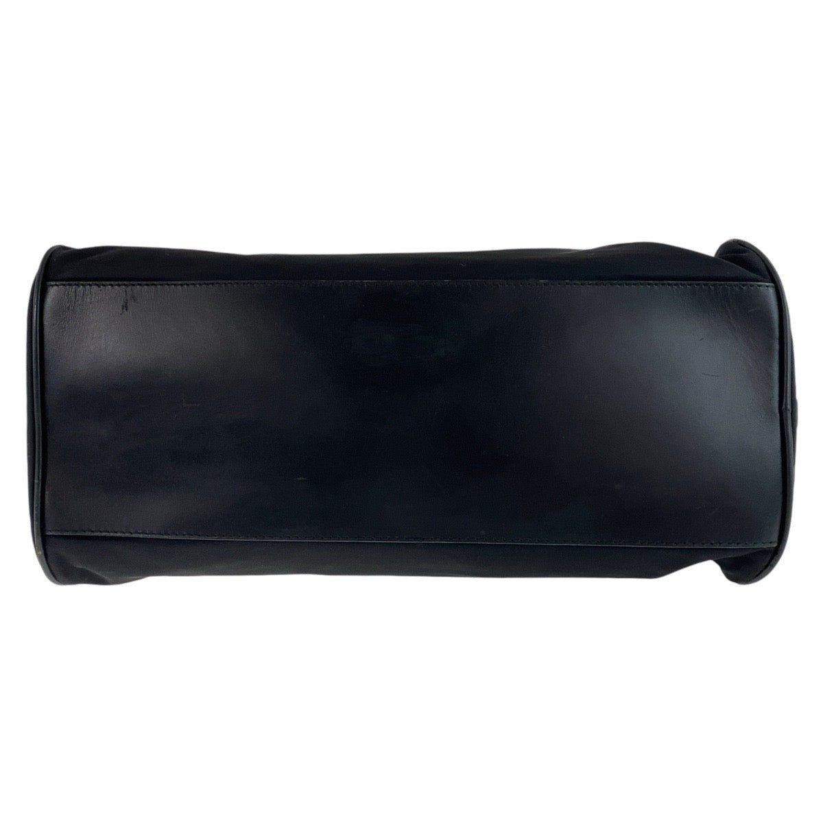 12996
PRADA プラダ テスート 三角ロゴプレート ブラック 黒 シルバー金具 ナイロン / レザー ハンドバッグ ショルダーバッグ ミニボストンバッグ  レディース