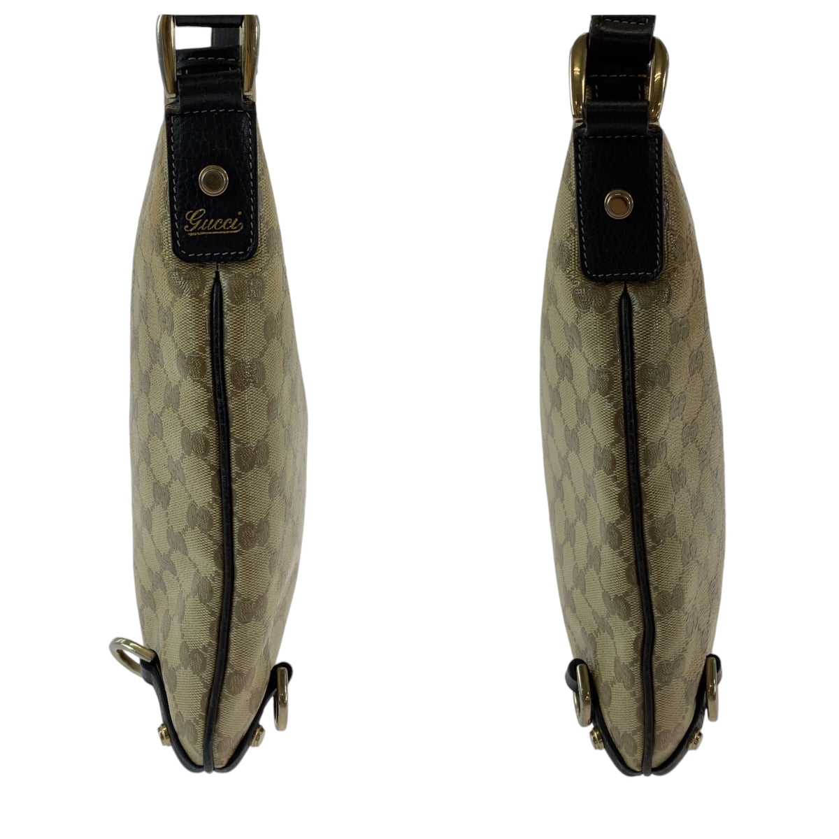 13012
GUCCI グッチ GGクリスタル ベージュ ブラウン ゴールド金具 GGスプリームキャンバス 268642 ショルダーバッグ 斜め掛け メッセンジャーバッグ  レディース
