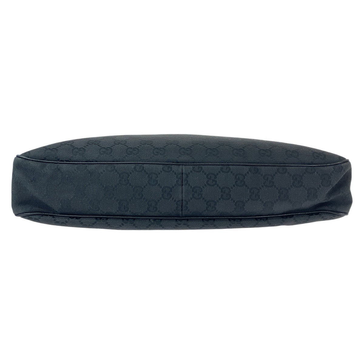13015
GUCCI グッチ ブラック 黒 シルバー金具 GGキャンバス / レザー 121023 トートバッグ ショルダーバッグ  レディース