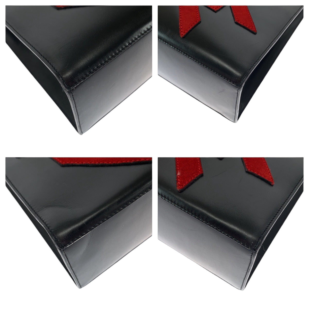 13020
CELINE セリーヌ ヴィンテージ 千柄 ブラック 黒 レッド ゴールド金具 レザー トートバッグ ハンドバッグ ショルダーバッグ  レディース ABP54