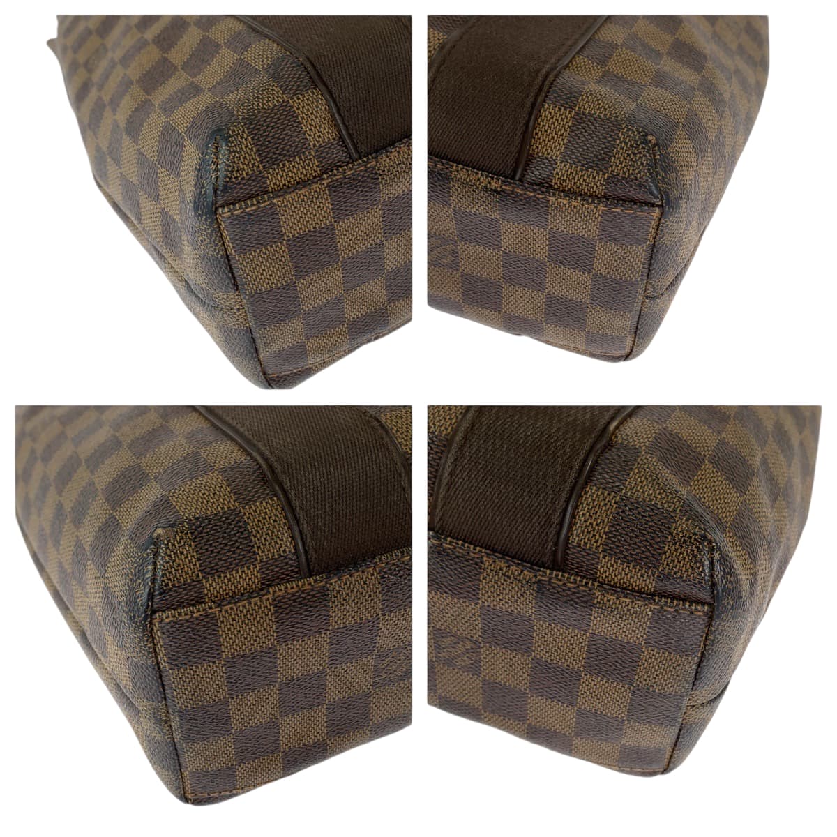 13027
LOUIS VUITTON ルイヴィトン ダミエ エベヌ カバ ボブール ブラウン ゴールド金具 PVC N52006 トートバッグ ビジネスバッグ ショルダーバッグ  メンズ