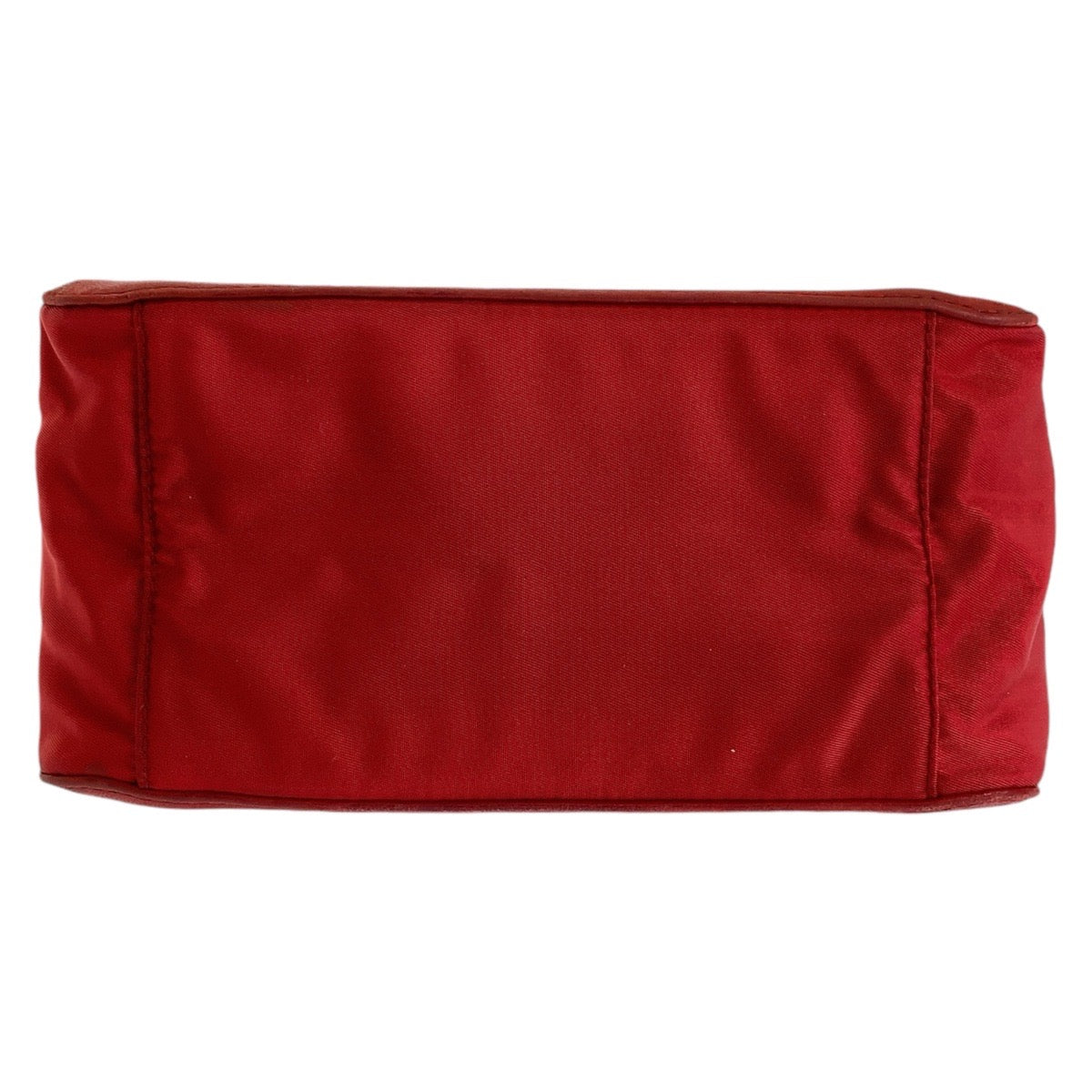 13033
PRADA プラダ ヴィンテージ レッド ゴールド金具 レザー チェーン ショルダーバッグ ポシェット  レディース
