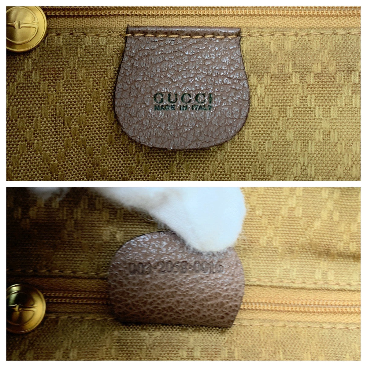 13035
GUCCI グッチ ヴィンテージ バンブー オールドグッチ ブラウン ゴールド金具 スウェード 003 2058 0016 リュックサック バックパック  レディース