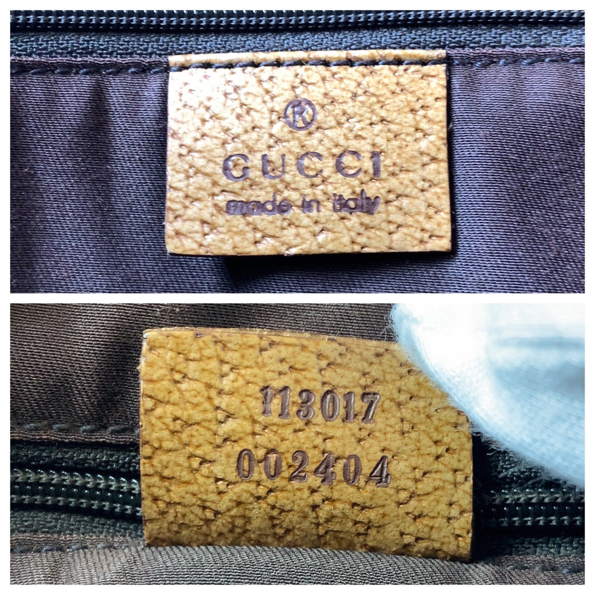 11888
GUCCI グッチ ベージュ シルバー金具 GGキャンバス / レザー 113017 トートバッグ ショルダーバッグ  レディース