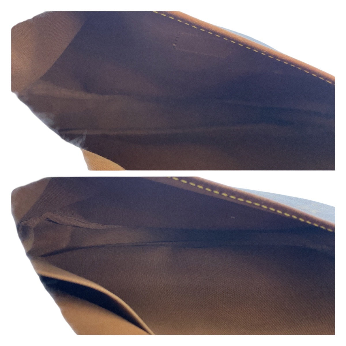 11880
LOUIS VUITTON ルイヴィトン モノグラム ソミュール 30 ブラウン ゴールド金具 PVC / レザー M42256 ショルダーバッグ メッセンジャーバッグ  レディース